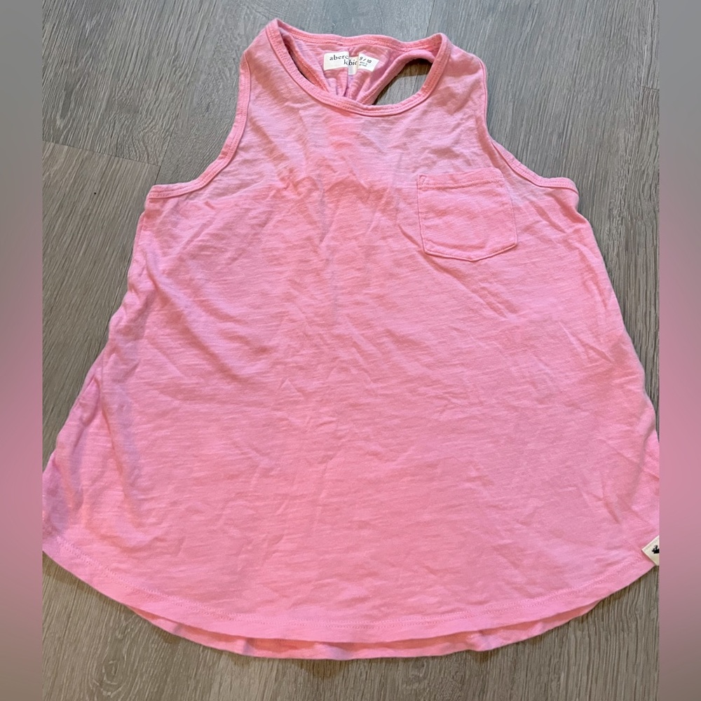 Abercrombie kids great pink tank top